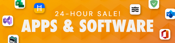 24-Hour Sale! Apps & Software