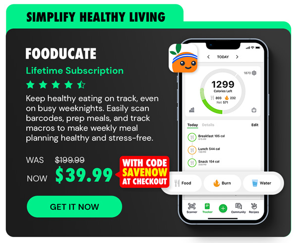 Fooducate Pro Meal-Tracking App: Lifetime Subscription