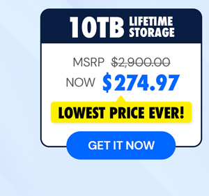 Internxt Cloud Storage Lifetime Subscription: 10TB Plan