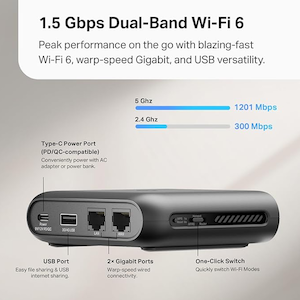 Travel Wi-Fi Router