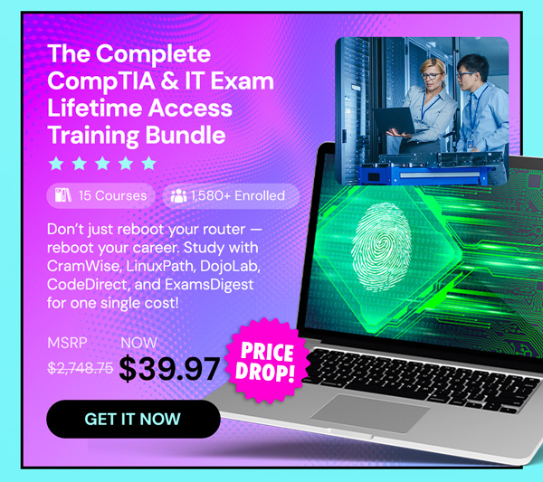 The Complete CompTIA & IT Exam Lifetime Access Training Bundle