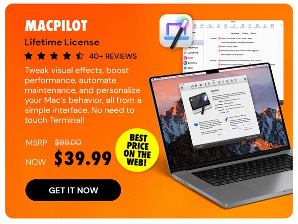 MacPilot Lifetime License