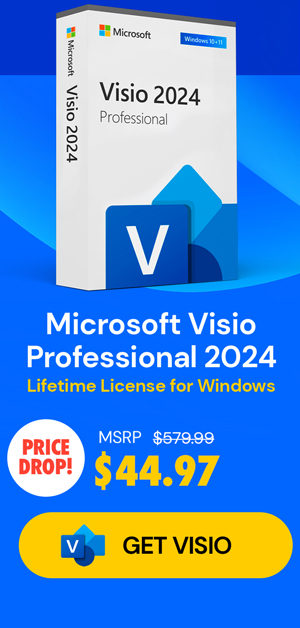 Microsoft Visio or Project 2024 Professional: Lifetime License for Windows