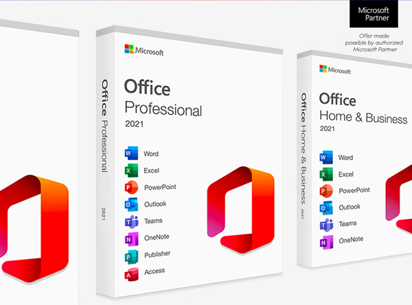 Microsoft Office Professional 2021 for Windows: Lifetime License (Non Binding)