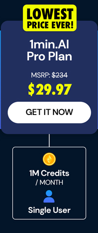 1minAI: Lifetime Subscription