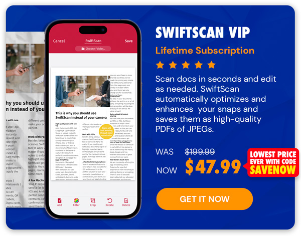 SwiftScan VIP: Lifetime Subscription