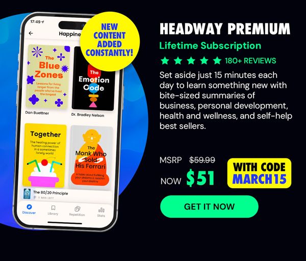 Headway Premium: Lifetime Subscription