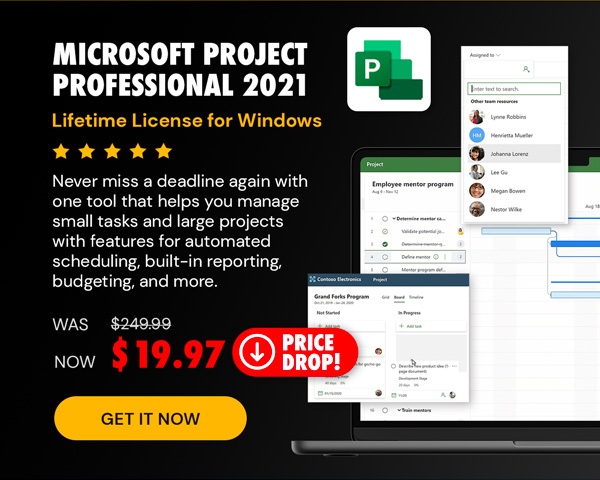 Microsoft Project Professional 2021 for Windows