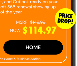 Microsoft Office 2024 Home for Mac or PC: One-Time Purchase
