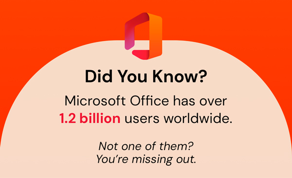 Microsoft Officel 2021 for Windows or Mac: Lifetime License