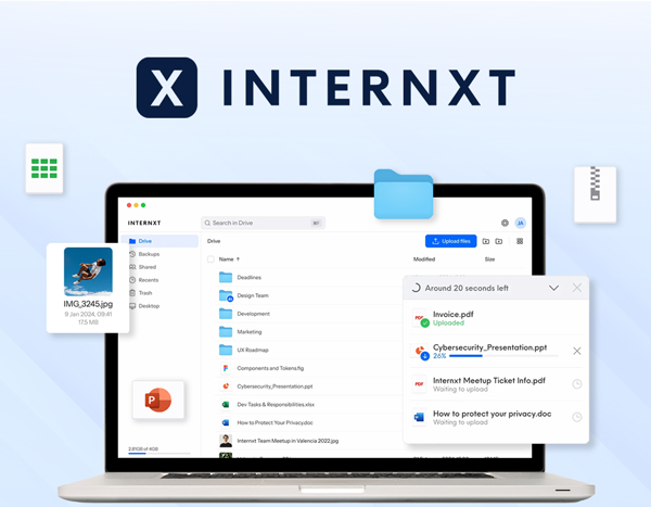 Internxt Cloud Storage Lifetime Subscription: 10TB Plan