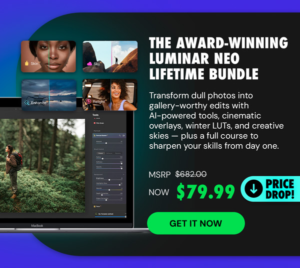 The Award-Winning Luminar Neo Lifetime Bundle