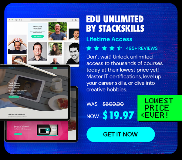 EDU Unlimited by StackSkills: Lifetime Access