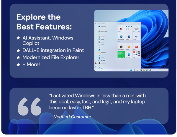 Microsoft Windows 11 Pro or Home