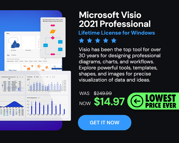Microsoft Visio 2021 Professional: Lifetime License for Windows