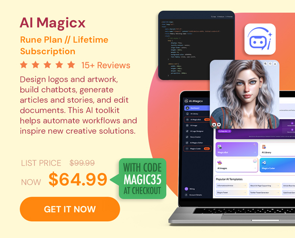 AI Magicx Rune Plan Lifetime Subscription