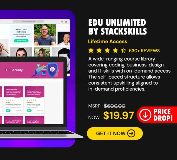 EDU Unlimited by StackSkills: Lifetime Access