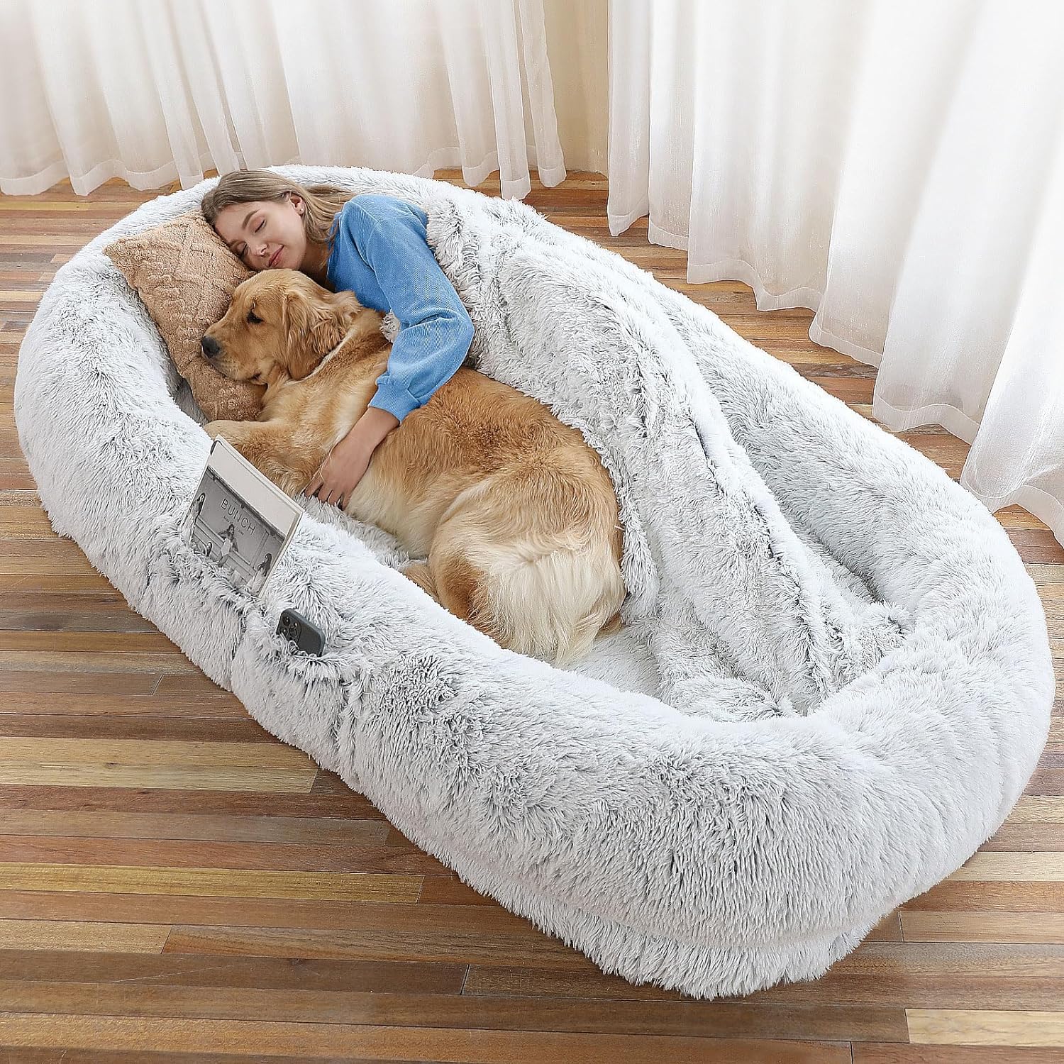 VEVOR Human Dog Bed