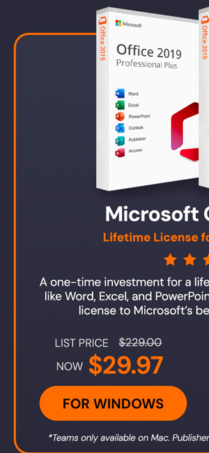 Microsoft Office Professional Plus 2019 for Windows