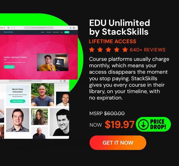 EDU Unlimited by StackSkills: Lifetime Access