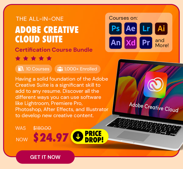 The All-in-One Adobe Creative Cloud Suite Certification Course Bundle