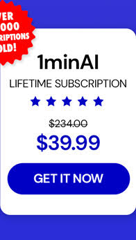 1minAI: Lifetime Subscription