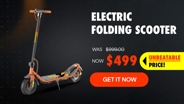 Electric Folding Scooter - 500W