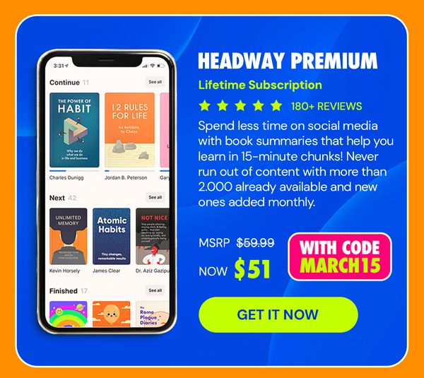 Headway Premium: Lifetime Subscription