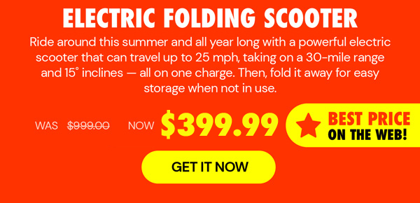 Electric Folding Scooter - 500W