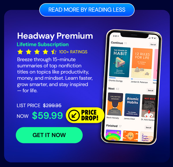 Headway Premium: Lifetime Subscription