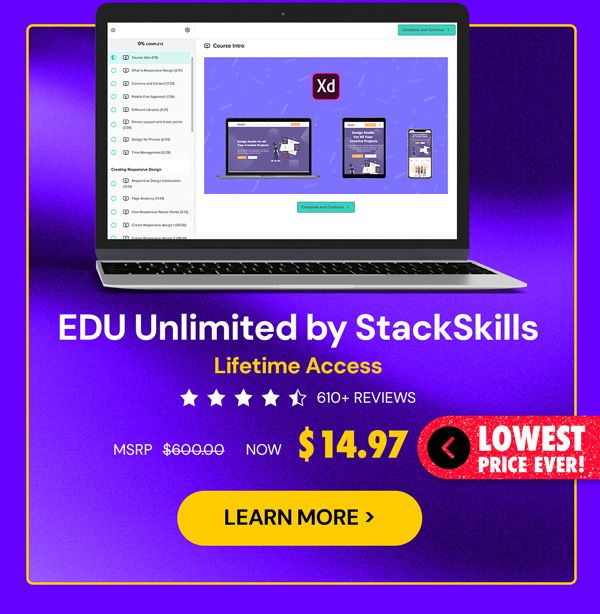 EDU Unlimited by StackSkills: Lifetime Access