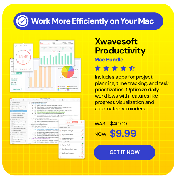 Xwavesoft Productivity Mac Bundle