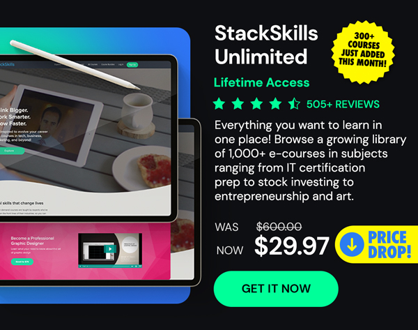 StackSkills Unlimited: Lifetime Access