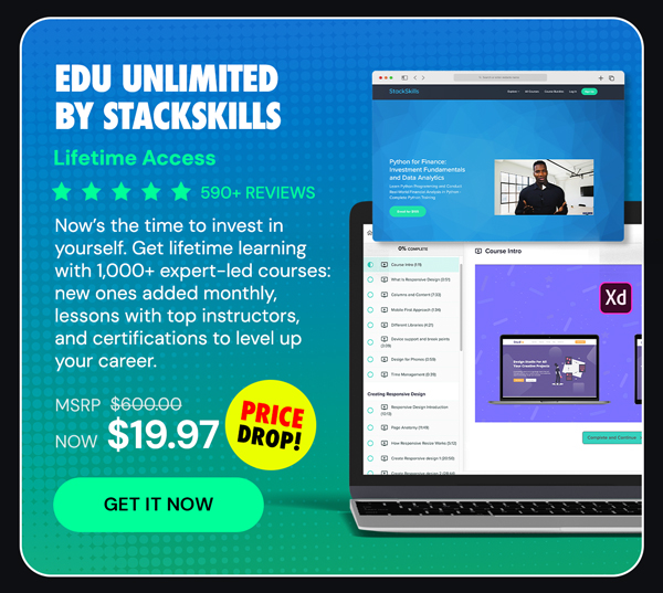EDU Unlimited by StackSkills: Lifetime Access