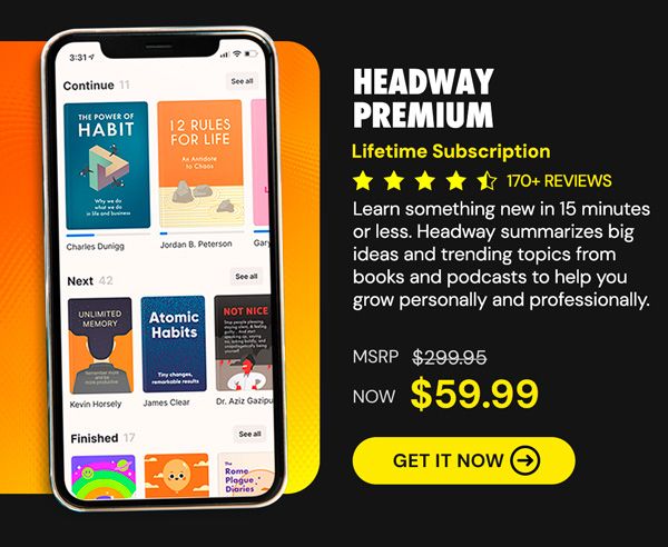 Headway Premium: Lifetime Subscription