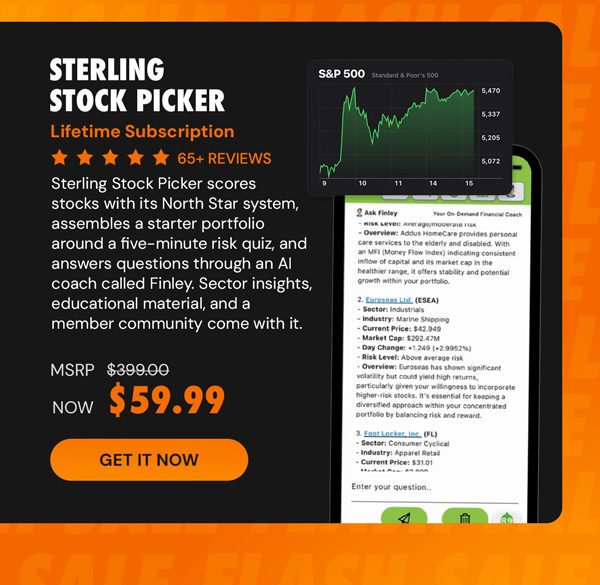 Sterling Stock Picker Lifetime Subscription