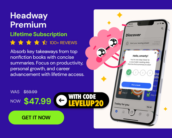 Headway Premium: Lifetime Subscription