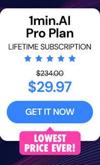 1minAI: Lifetime Subscription