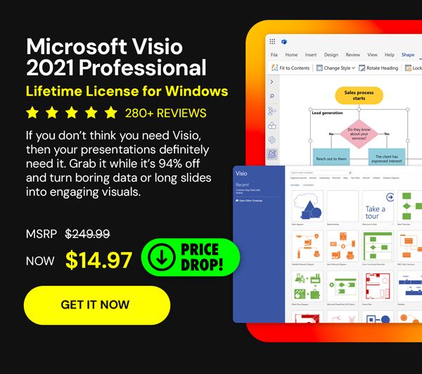 Microsoft Visio 2021 Professional: Lifetime License for Windows