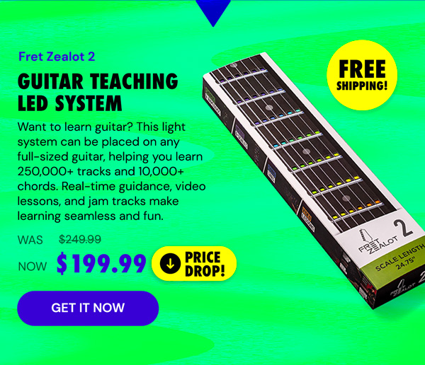 Fret Zealot 2: Guitar Teaching LED System