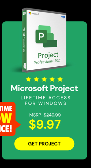 Microsoft Project 2021 Professional: Lifetime License for Windows