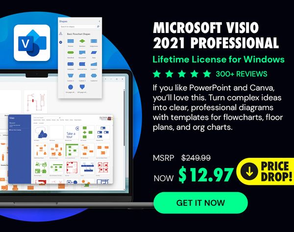 Microsoft Visio 2021 Professional: Lifetime License for Windows