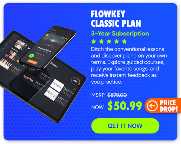 Flowkey Classic Plan: 3-Year Subscription