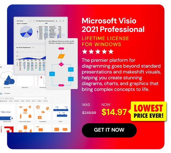 Microsoft Visio 2021 Professional: Lifetime License for Windows