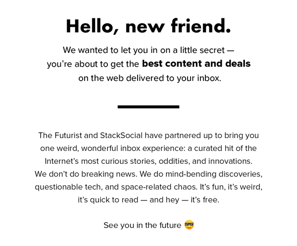 Welcome to The Futurist