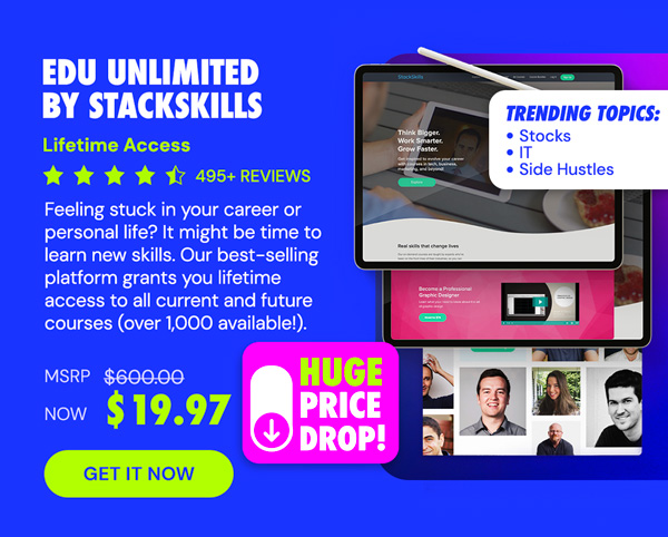 EDU Unlimited by StackSkills: Lifetime Access