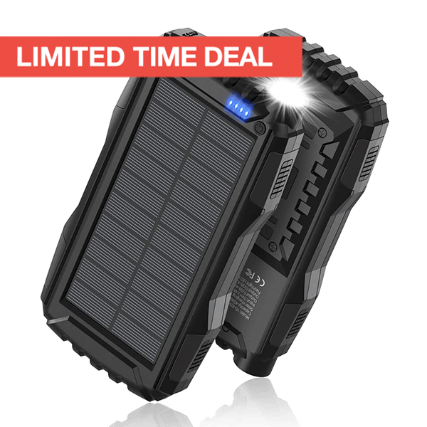 42800mAh Solar Power Bank