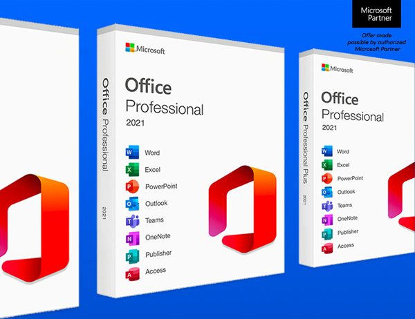 Microsoft Office Professional 2021 for Windows: Lifetime License