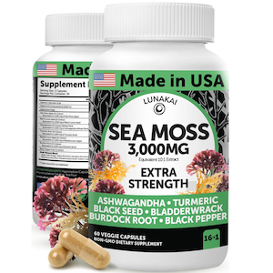 Lunakai USA Made Irish Sea Moss 