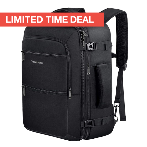 Vancropak 40L Carry-On Backpack
